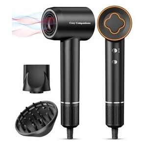 Cosy Companions ZCY883 Black Corded Electric High Speed Professional Hair Dryer